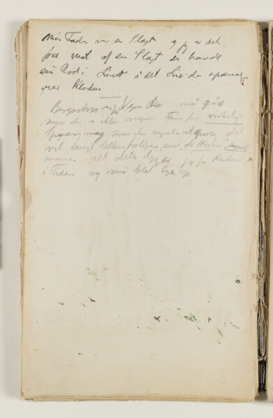 J.A. Jerichau (II), Notater, om slægten og livet; om Bergson der befinder sig på "Vejen der må gås"; om at forliges med tiden