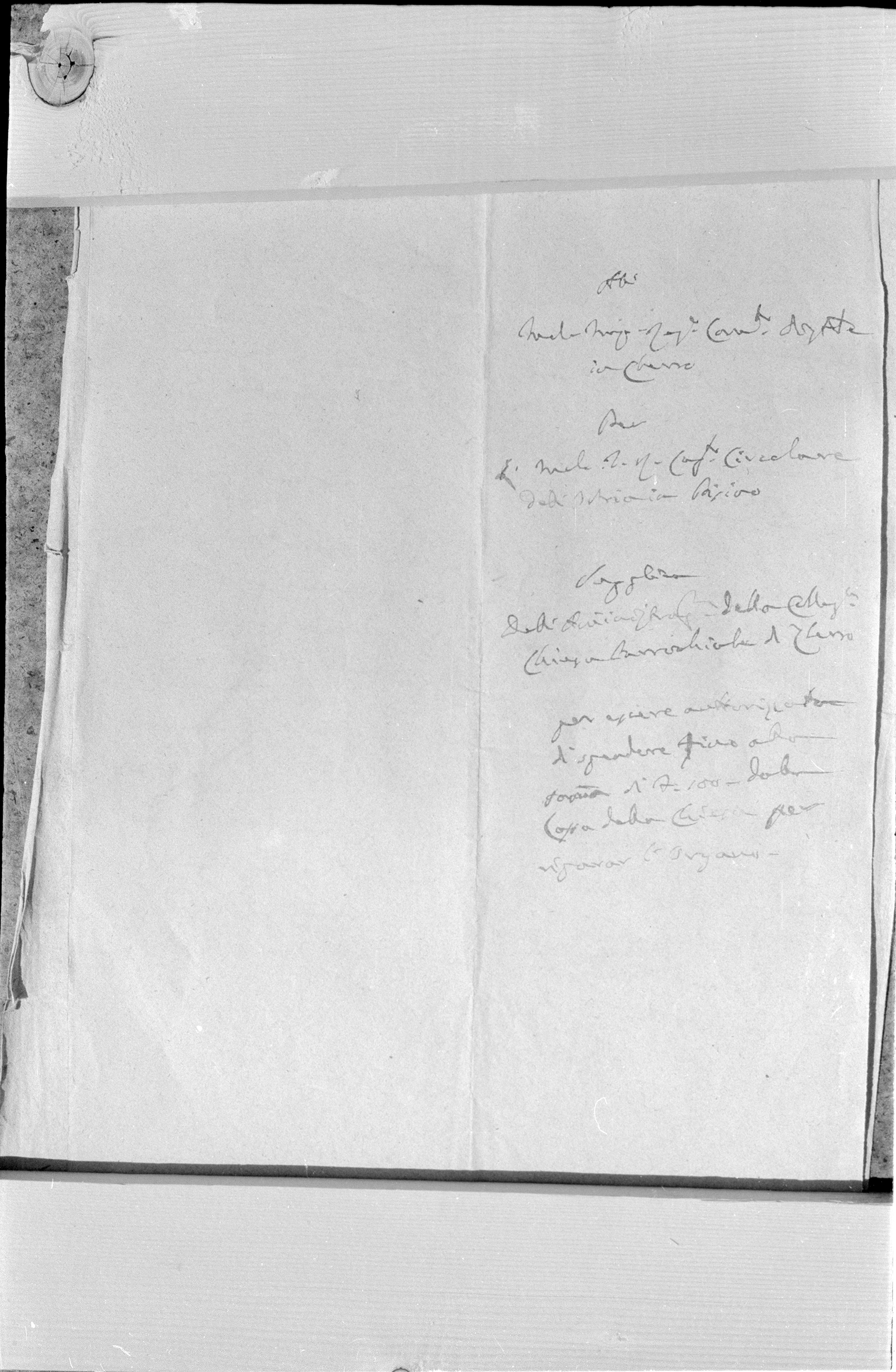 Ermin Armano, Cres (Mali Lošinj) - Arhiv katedrale - Prepiska s A. Callidom