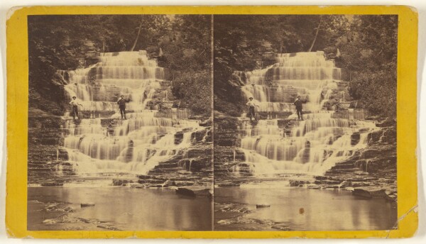 Edward and Henry T. Anthony & Co., The Giant's Stairs, Cascadilla Creek.