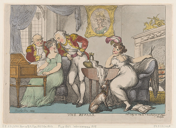 Thomas Rowlandson, The Rivals