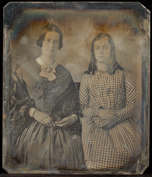 Jacob Byerly, [Portrait of a Woman and Young Woman]
