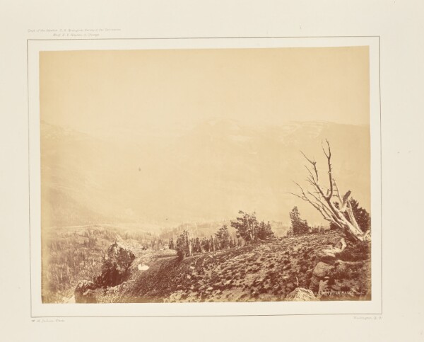 William Henry Jackson, The Téton Range South