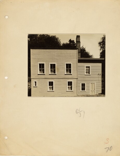 Walker Evans, Connecticut Frame House