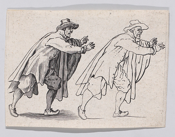 Anonymous, Copy of L'Homme Qui Court (The Running Man), from "Les Caprices" Series B, The Nancy Set