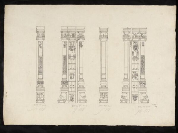 Unknown, Architectural drawing of Tirumala Nayak at Madura,