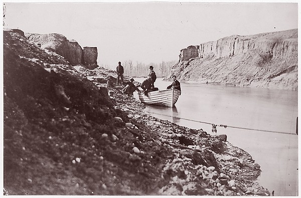 Timothy H. O'Sullivan, White House Landing, Pamunkey River