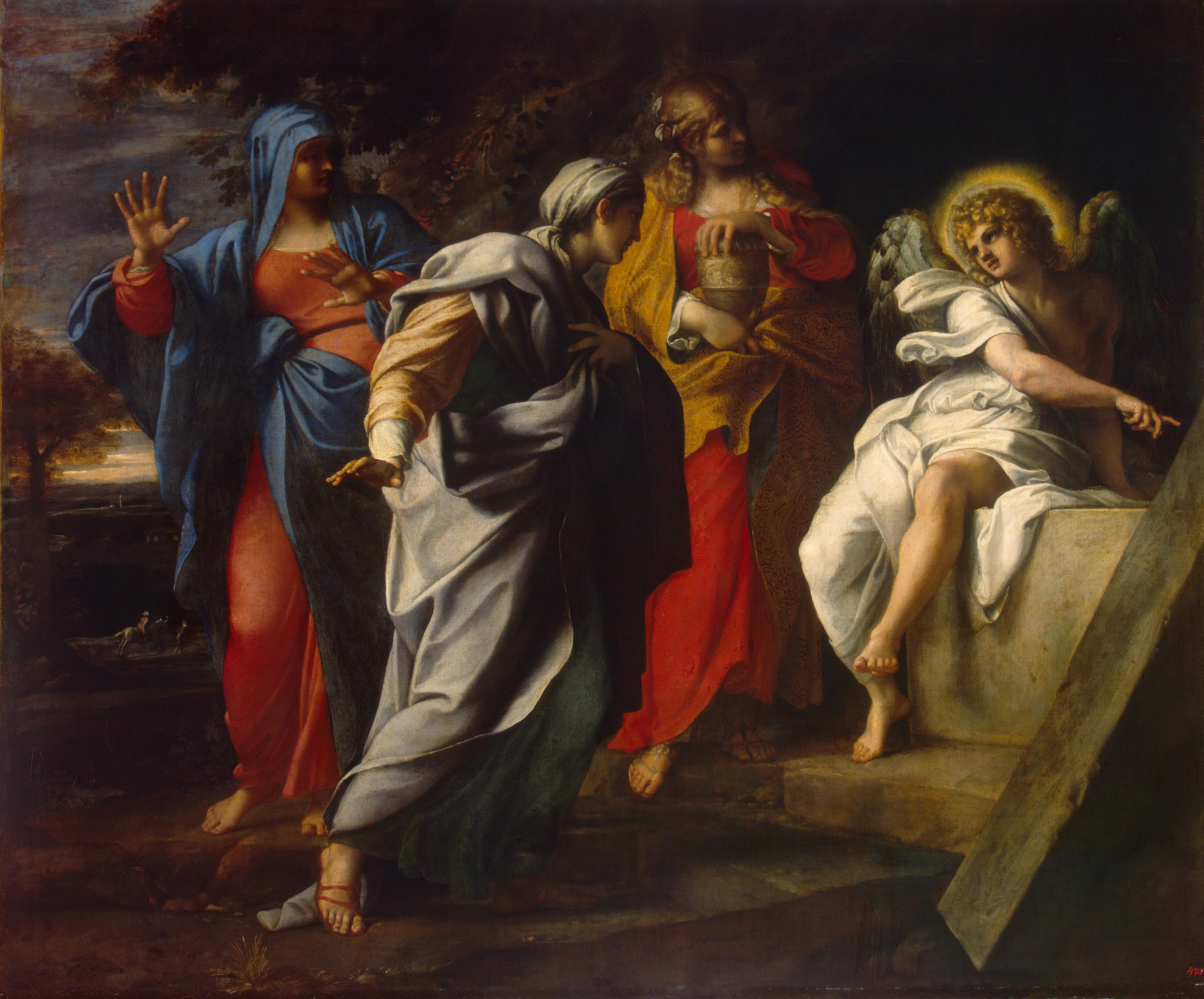 Annibale Carracci, Holy Women at Christ' s Tomb