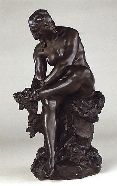 Aimé-Jules Dalou, Woman Bathing