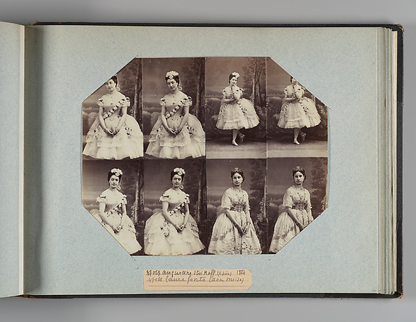 André-Adolphe-Eugène Disdéri, Augustine Stoikoff; Laura Fonta