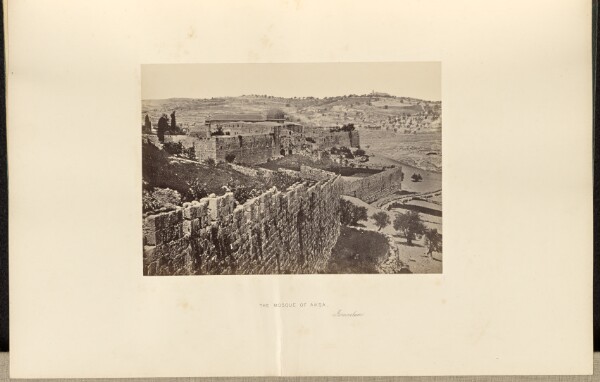 Francis Frith, The Mosque of Aksa, Jerusalem