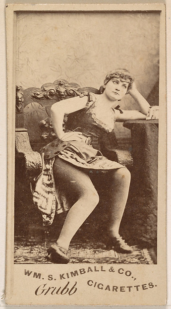 William S. Kimball & Company, Lillian Grubb, from the Actresses series (N203) issued by Wm. S. Kimball & Co.