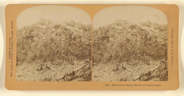 Benjamin West Kilburn, Missionary Ridge, Battle of Chattanooga.