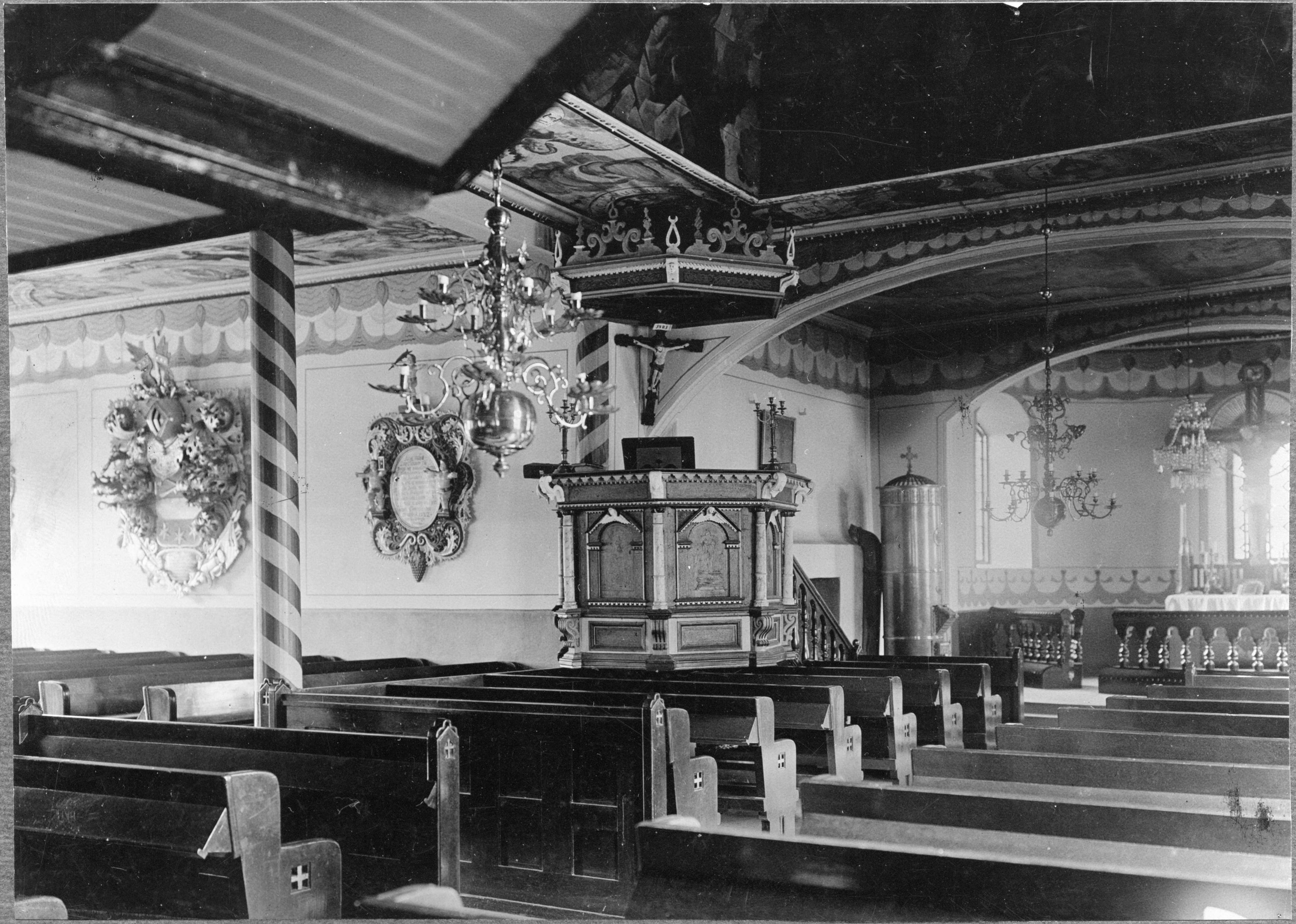 Gustav Heurlin, Vireda kyrka