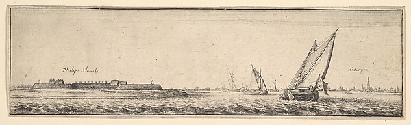 Wenceslaus Hollar, Fort of St. Philip on the Shantz