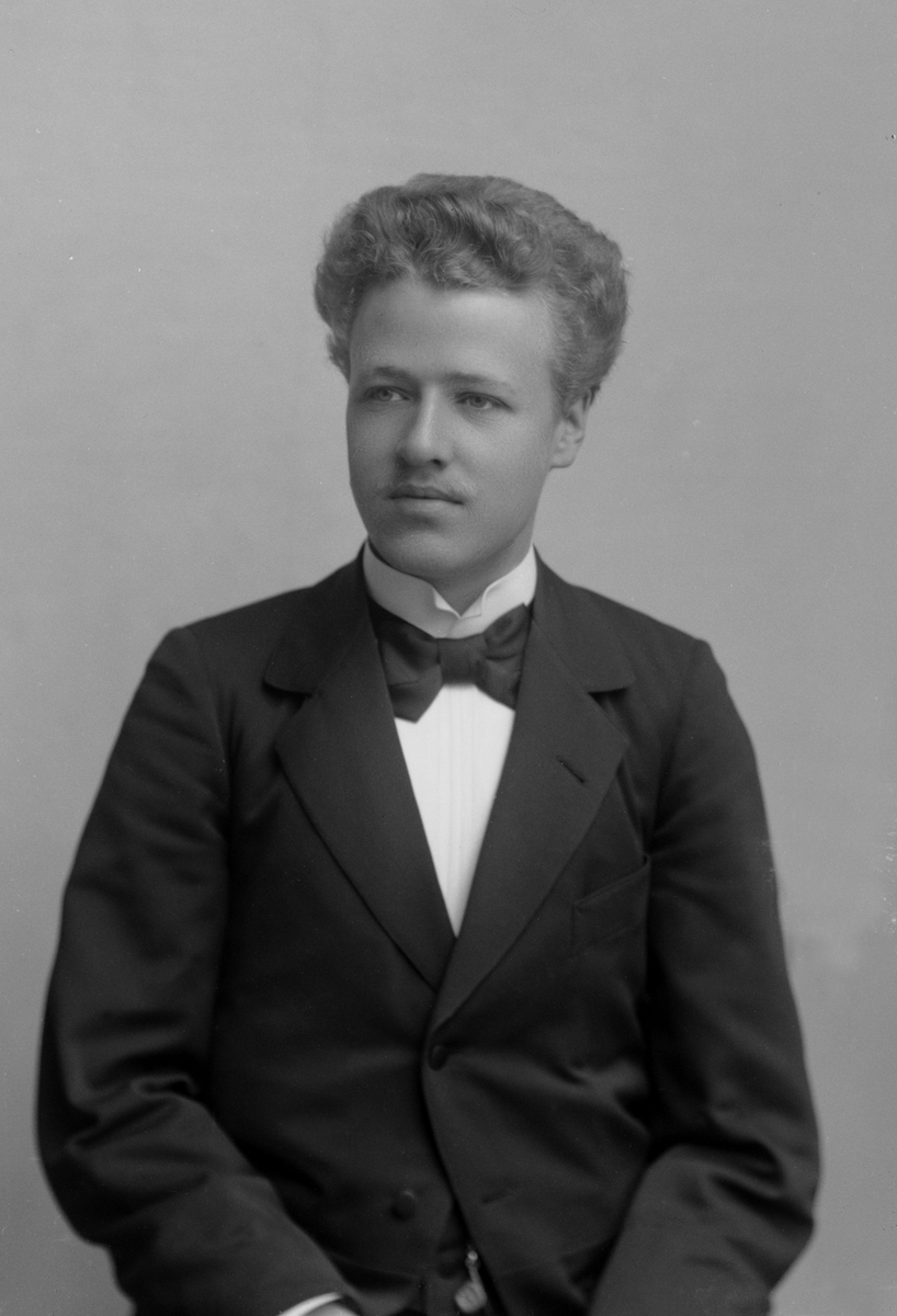 Maria Tesch, Porträtt Fotograferad i Maria Teschs ateljé som fanns i Linköping åren 1873 - 1936. Digitaliserad efter original glasnegativ som förvaras på Stiftsbiblioteket /Linköpings stadsbibliotek.