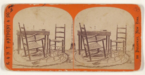 Edward and Henry T. Anthony & Co., Willey Family Furniture. [White Mountains]