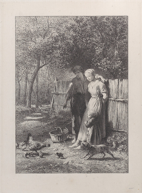 Charles Jacque, Spring