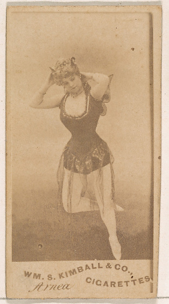 William S. Kimball & Company, Miss Arnea, from the Actresses series (N203) issued by Wm. S. Kimball & Co.
