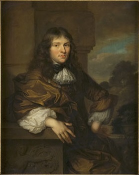 Caspar Netscher, Portrait of Pieter Rendorp (1648-99), brewer of Amsterdam and owner of merchant ships trading with Norway and the Baltic Sea