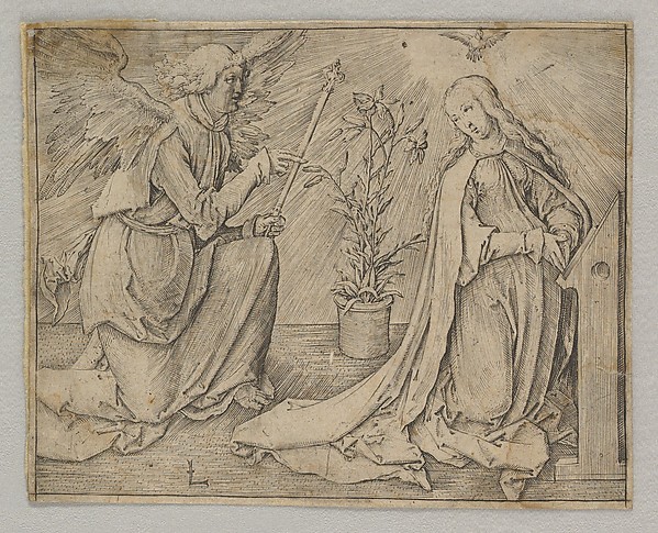 Lucas van Leyden, The Annunciation