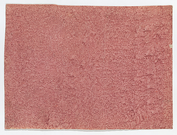 Anonymous, Red paste paper