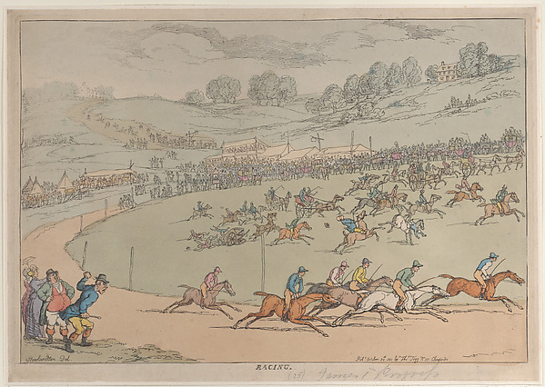 Thomas Rowlandson, Racing