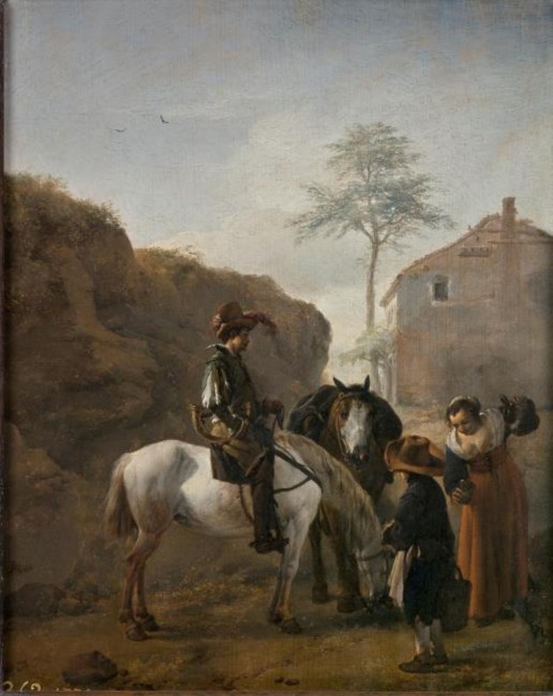 Philips Wouwerman, A Huntsman