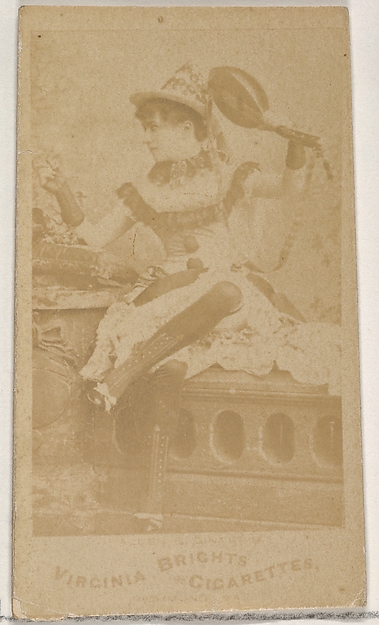Allen & Ginter, From the Actors and Actresses series (N45, Type 5) for Virginia Brights Cigarettes