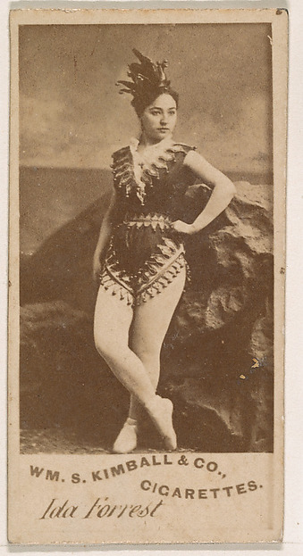 William S. Kimball & Company, Ida Forrest, from the Actresses series (N203) issued by Wm. S. Kimball & Co.