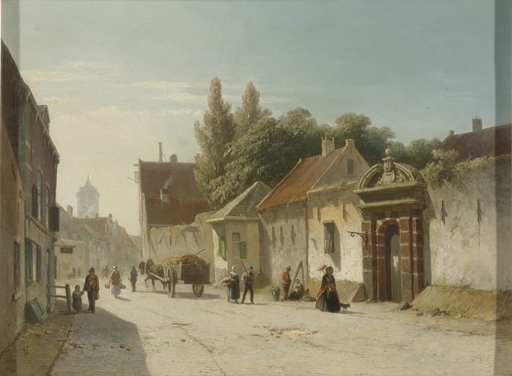 Adrianus Eversen, The Springweg in Utrecht