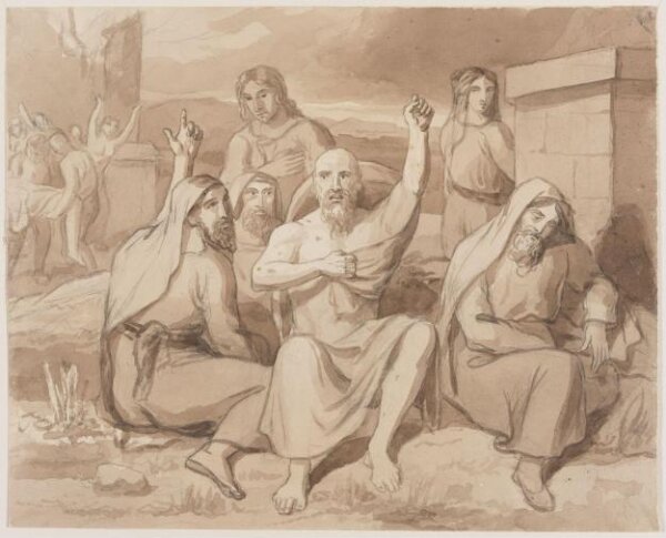 Unknown, Drawing by a member of the Sketching Society