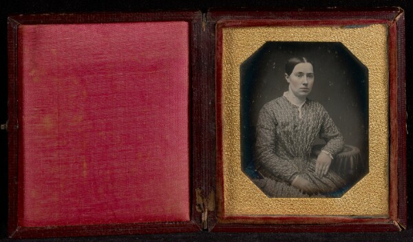 Unknown, [Portrait of a Seated Woman]