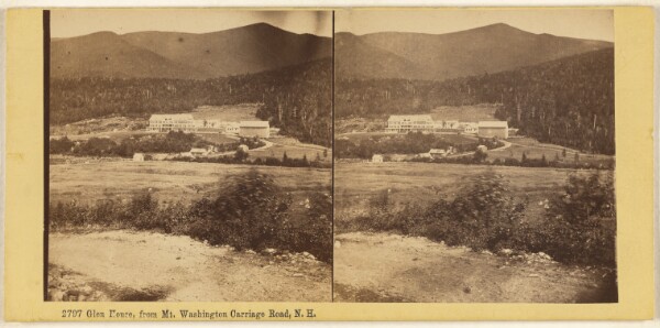 Edward Bierstadt, Glen House, from Mt. Washington Carriage Road, N.H.