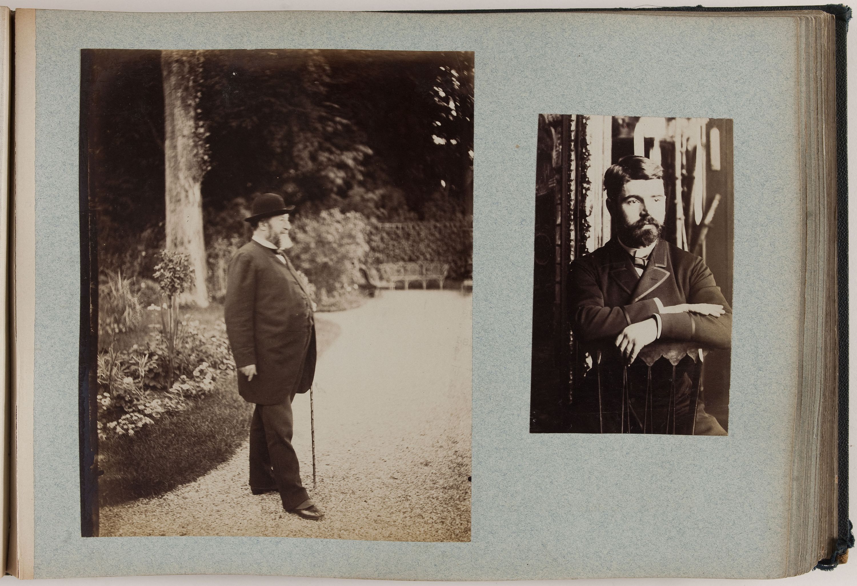 Anonyme, Emile Augier dans son jardin, Croissy-sur-Seine