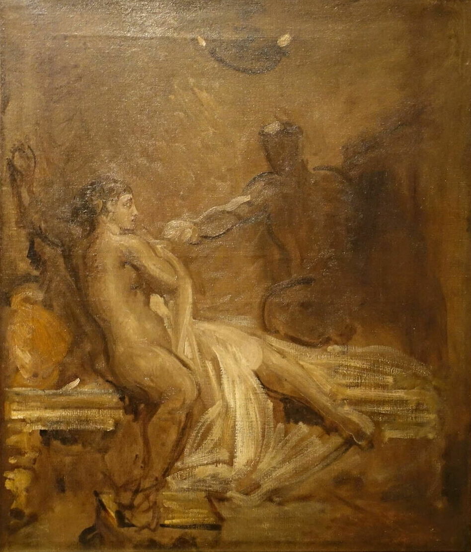 Théodore Chassériau, Le Réveil de Desdémone. Esquisse