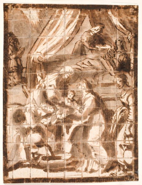 Adam Elsheimer, Den hellige jomfrus fødsel