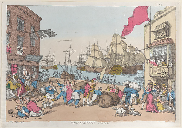Thomas Rowlandson, Portsmouth Point