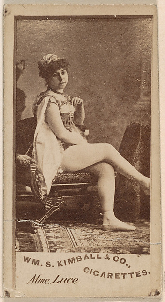 William S. Kimball & Company, Mme. Luce, from the Actresses series (N203) issued by Wm. S. Kimball & Co.