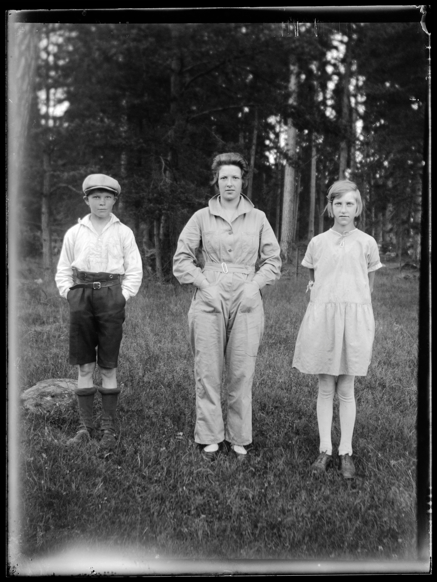 Bertil Malm, Erik, Märta och Ingrid Malm