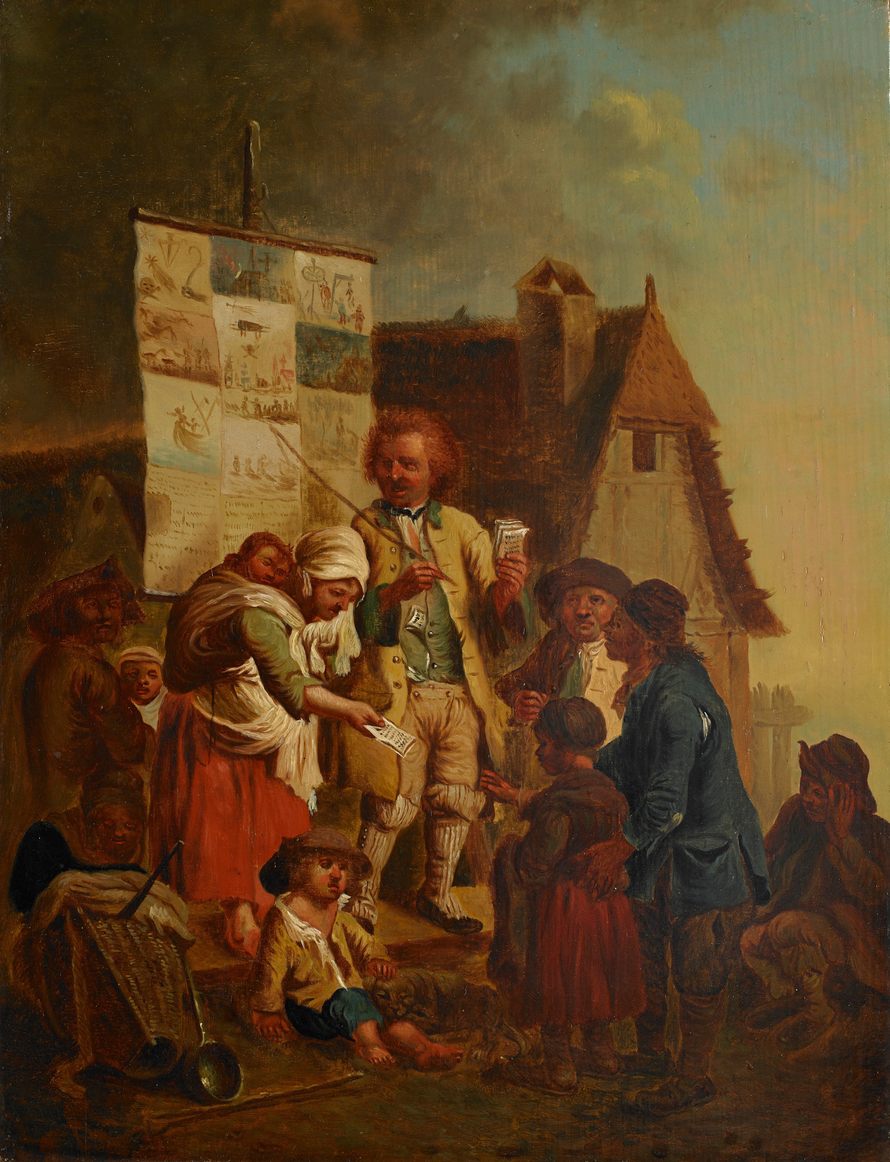 Johann Conrad Seekatz, Moritatensänger