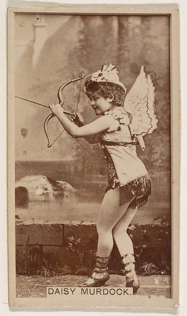 Kinney Brothers Tobacco Company, Daisy Murdoch, from the Actresses series (N245) issued by Kinney Brothers to promote Sweet Caporal Cigarettes