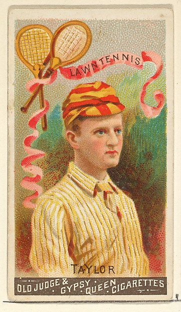 Goodwin & Company, Taylor, Lawn Tennis, from the Goodwin Champion series for Old Judge and Gypsy Queen Cigarettes