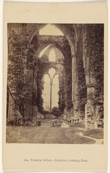 Francis Bedford, Tintern Abbey - Interior, looking East.
