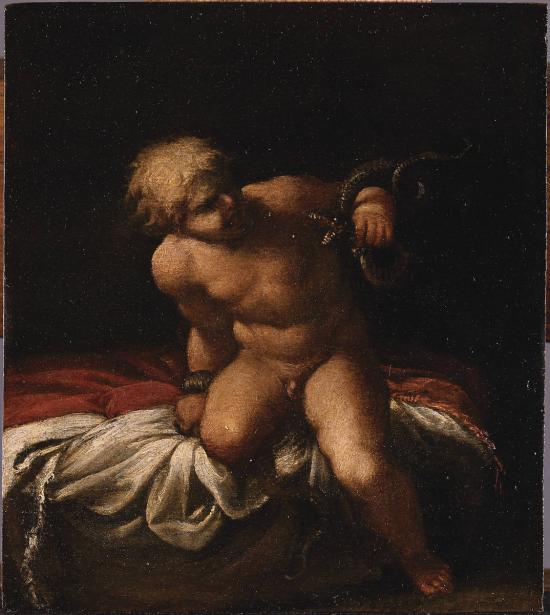 Annibale Carracci, Infant Hercules Strangling the Serpents