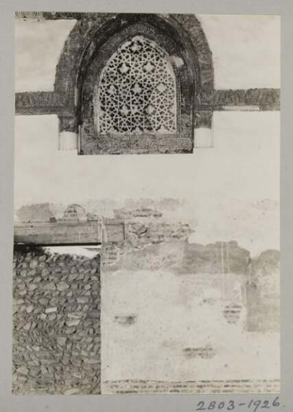 K.A.C. Creswell, Window grille in the mosque of Ahmad ibn Tulun, Cairo