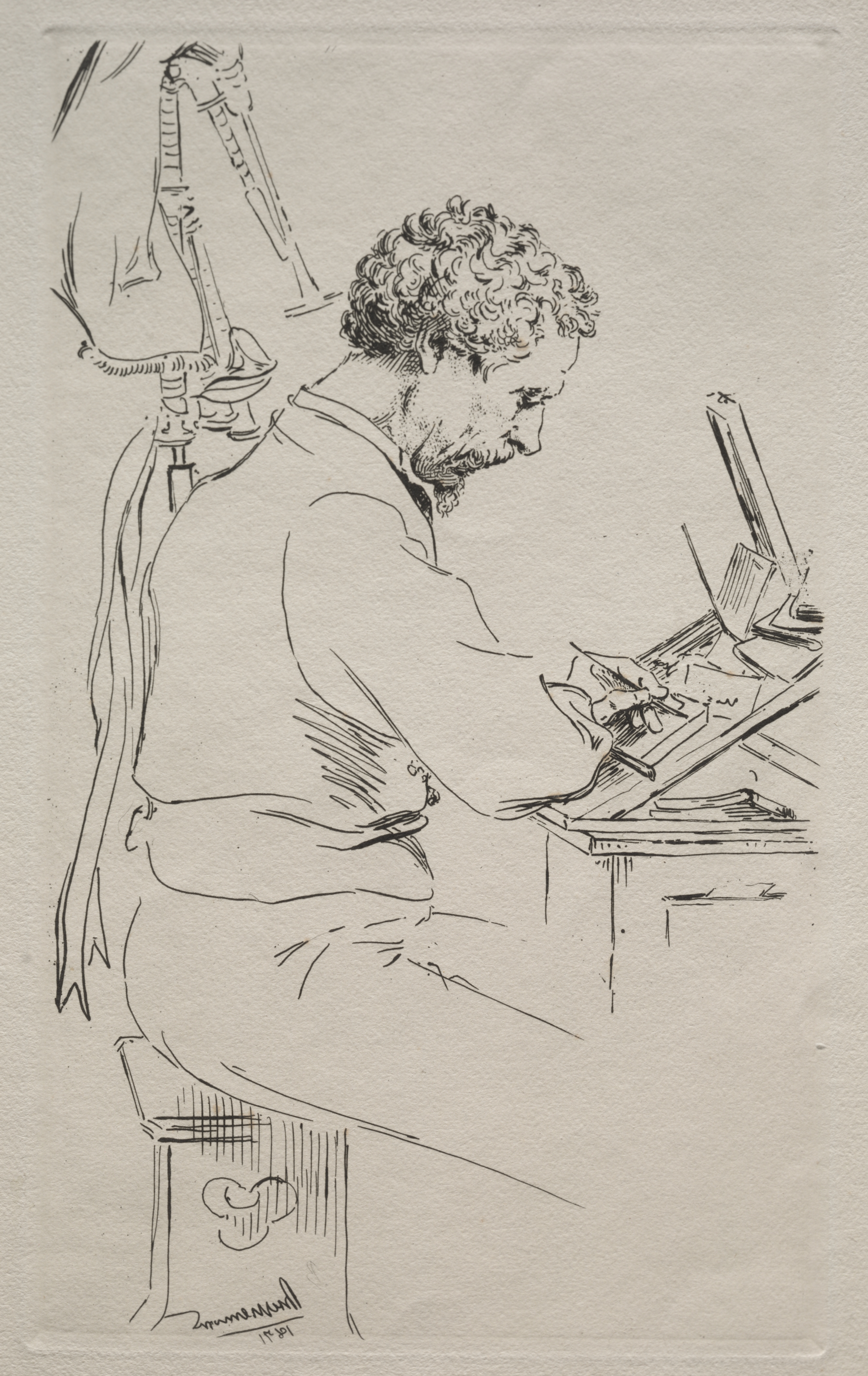Félix Bracquemond, Charles Kean