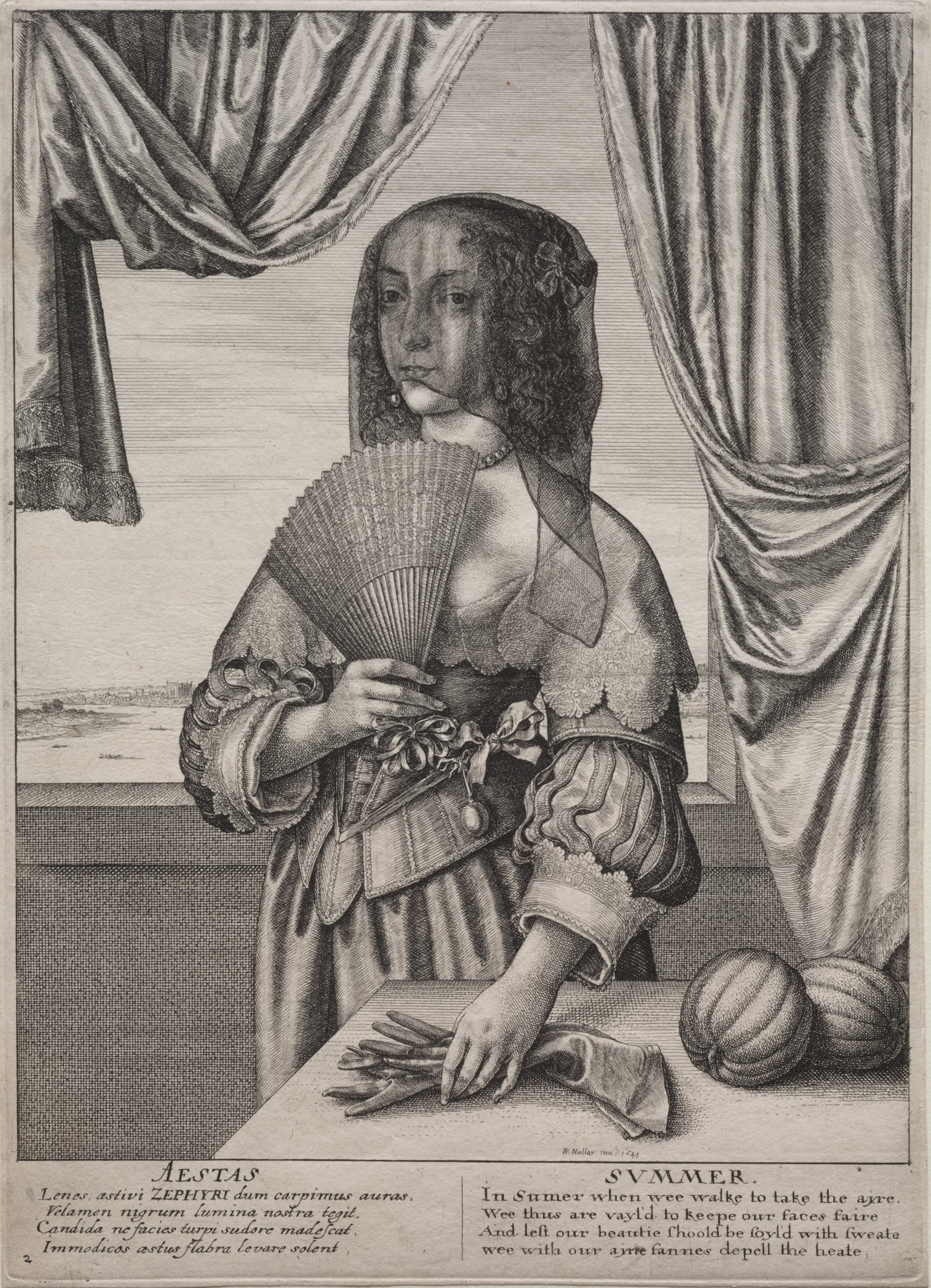 Wenceslaus Hollar, The Four Seasons