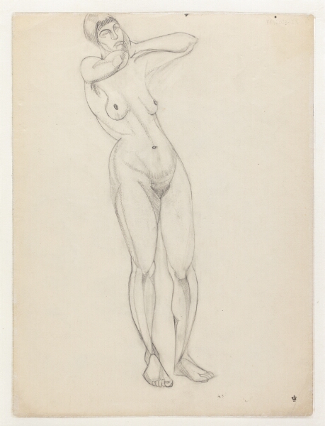 Astrid Holm, Modelstudie