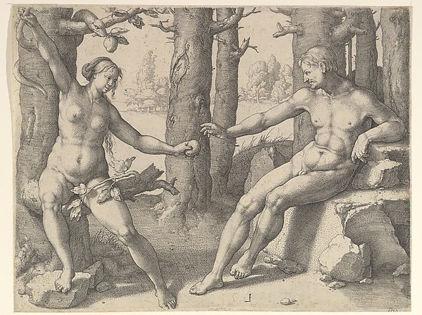 Lucas van Leyden, Fall of Man