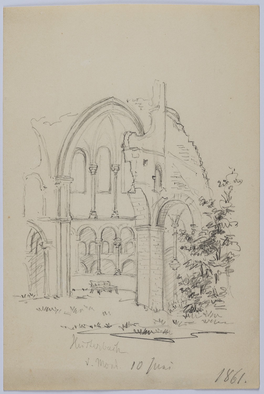 Rudolf Lutter, Heisterbach (Stadt Königswinter): Ruine der Klosterkirche